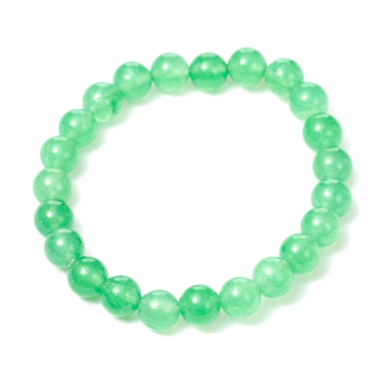 Natural Gemstone Beaded Bracelet - Assorted Colored Stones