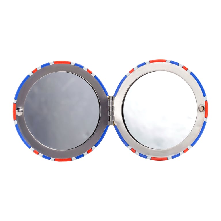 London Icons Metal Compact Mirror - Home Decor & Travel Accessory