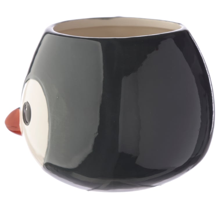 Adoramals Ceramic Penguin Shaped Head Mug - 660ml Food Safe & Dishwasher Not Recommended