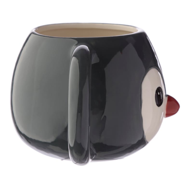 Adoramals Ceramic Penguin Shaped Head Mug - 660ml Food Safe & Dishwasher Not Recommended