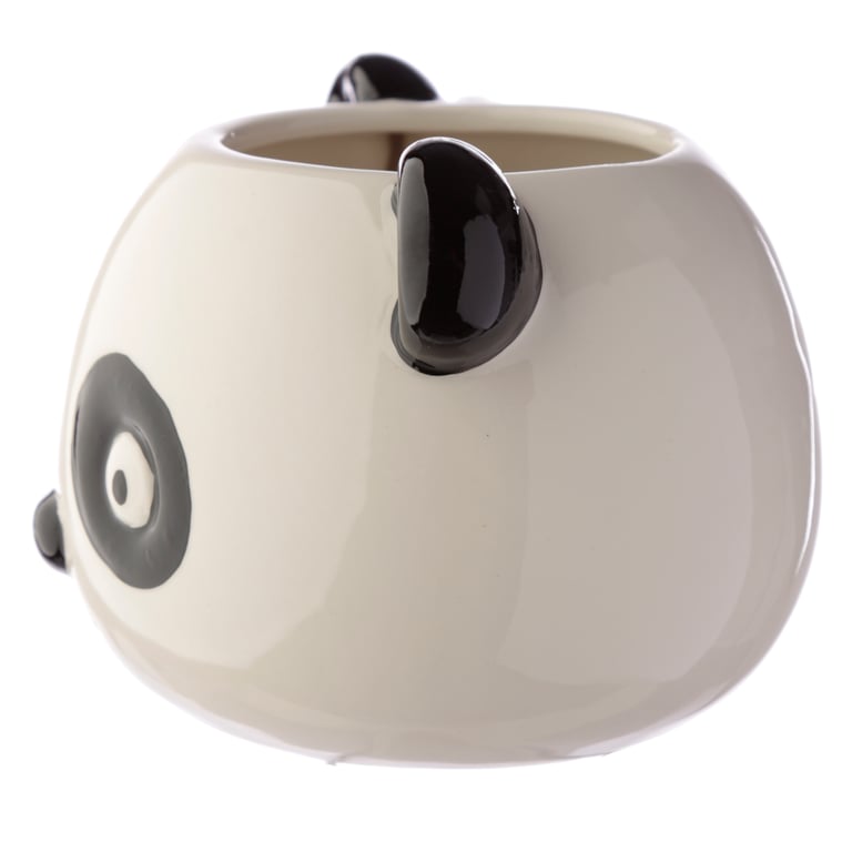 Ceramic Shaped Head Adoramals Panda Mug - 700ml Food Safe & Microwave Safe Ceramic Design