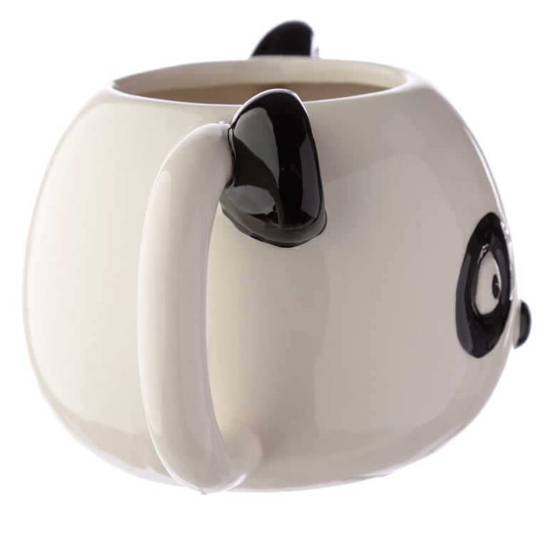 Ceramic Shaped Head Adoramals Panda Mug - 700ml Food Safe & Microwave Safe Ceramic Design