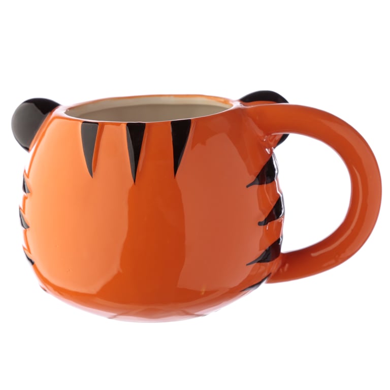 Adoramals Ceramic Tiger Shaped Mug - 700ml, Dishwasher & Microwave Free, Food Safe