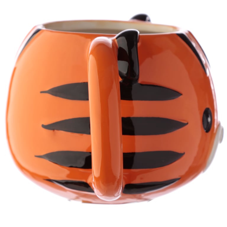 Adoramals Ceramic Tiger Shaped Mug - 700ml, Dishwasher & Microwave Free, Food Safe