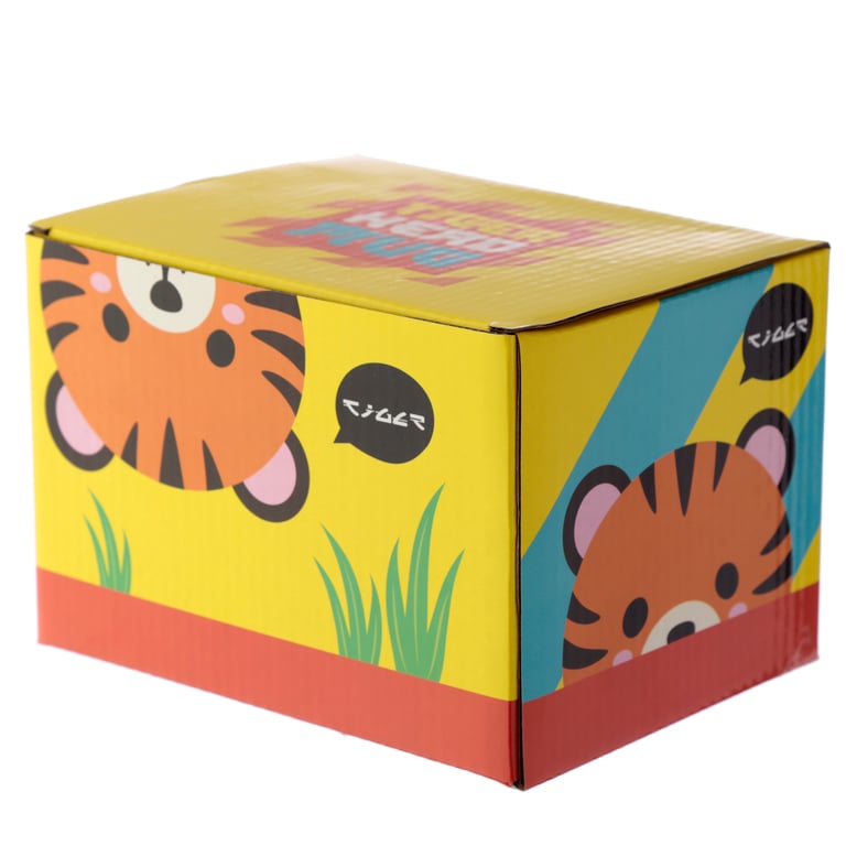 Adoramals Ceramic Tiger Shaped Mug - 700ml, Dishwasher & Microwave Free, Food Safe