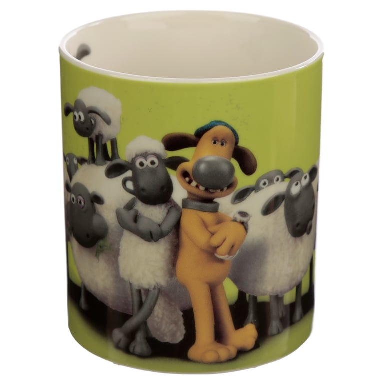 Porcelain Shaun the Sheep 300ml Microwave & Dishwasher Safe Mug