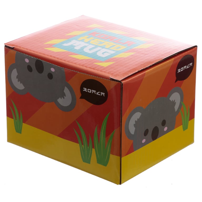 Adoramals Ceramic Koala Shaped Mug - 460ml, Dishwasher & Microwave Not Safe
