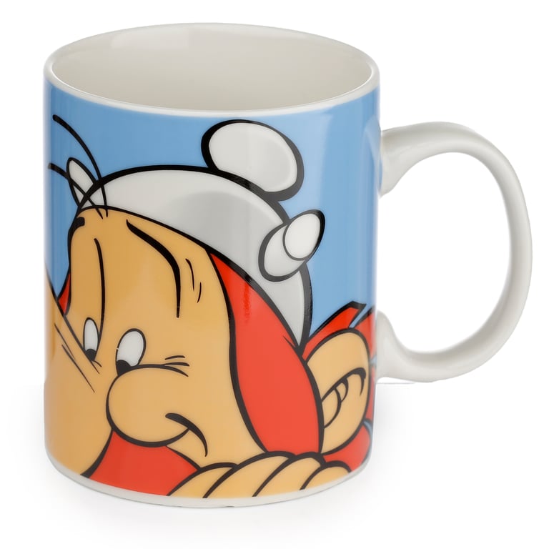 Porcelain Obelix Mug - 300ml Microwave & Dishwasher Safe