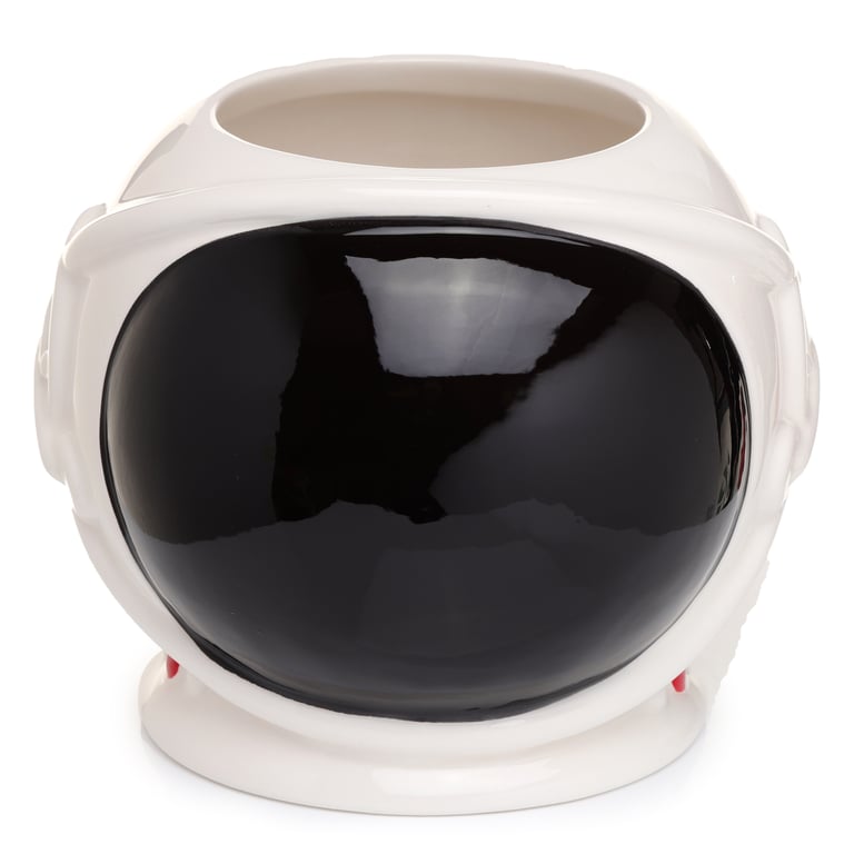 Dolomite Ceramic Astronaut Space Helmet Mug 550ml - Food Safe & Unique Gift