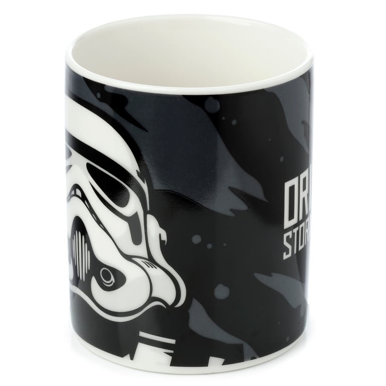 Porcelain Stormtrooper Mug - Microwave & Dishwasher Safe, 300ml