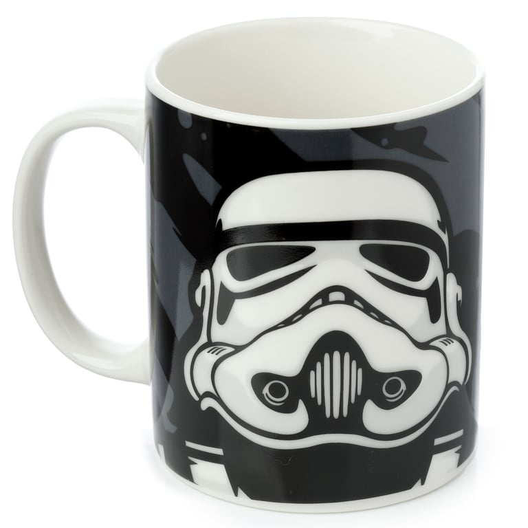 Porcelain Stormtrooper Mug - Microwave & Dishwasher Safe, 300ml