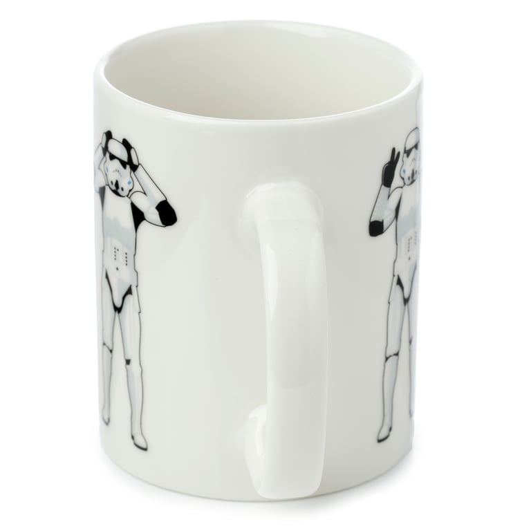 Porcelain Stormtrooper White Mug - 300ml Microwave & Dishwasher Safe