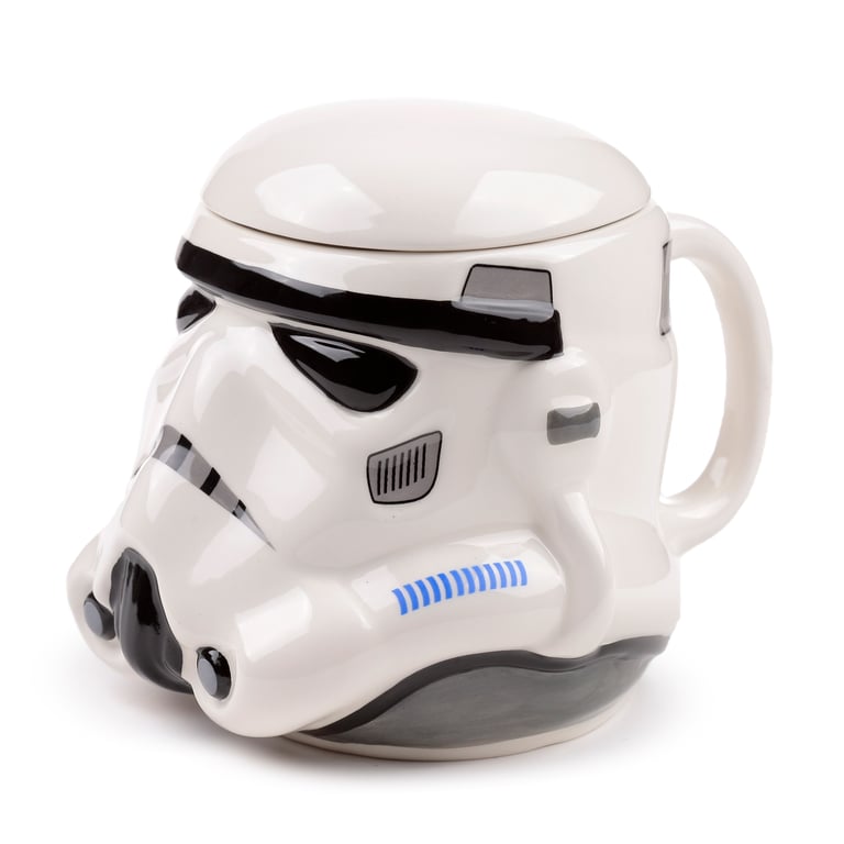 Ceramic Shaped Head Mug - Licensed Stormtrooper Helmet, 550ml, Food Safe Ceramic