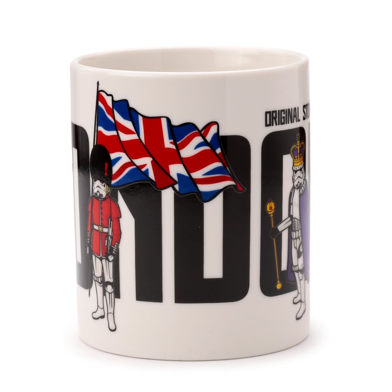 Porcelain Stormtrooper Mug - 300ml Food & Microwave Safe Licensed Collectible