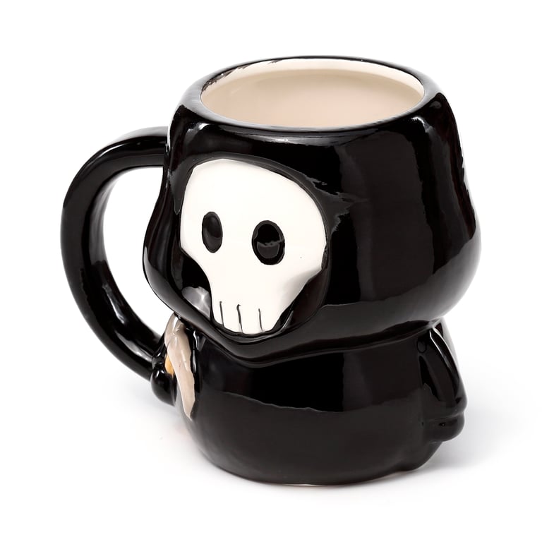 Ceramic Skull Boy Novelty Mug - Food Safe & Perfect for Halloween Season