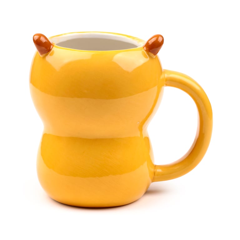 Capybara Shaped Ceramic Mug - Food Safe & Handcrafted Dolomite Material