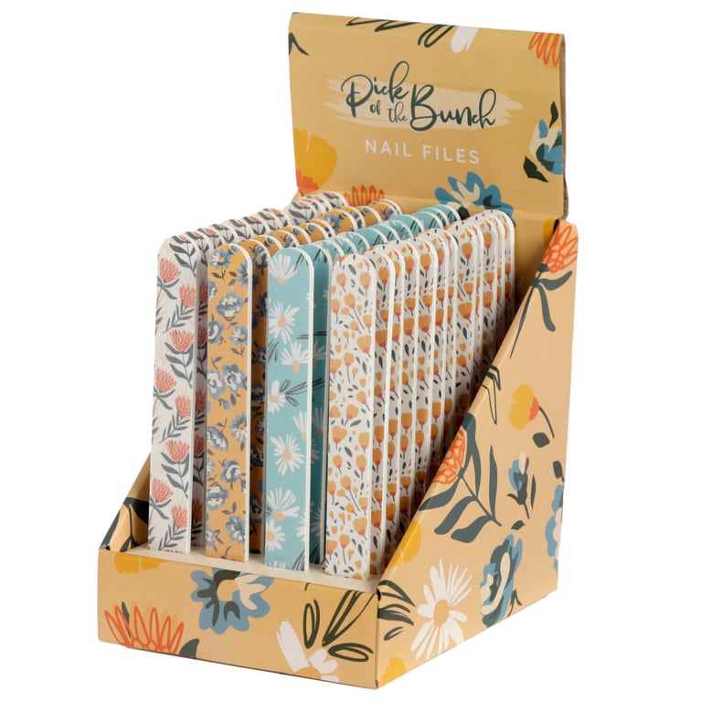 EVA Plastic Nail File - Pick of the Bunch Mix 2 Set (Paper & Polyproylene Files Included)