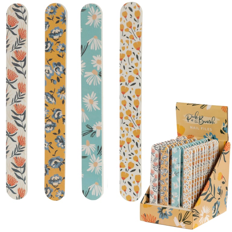 EVA Plastic Nail File - Pick of the Bunch Mix 2 Set (Paper & Polyproylene Files Included)