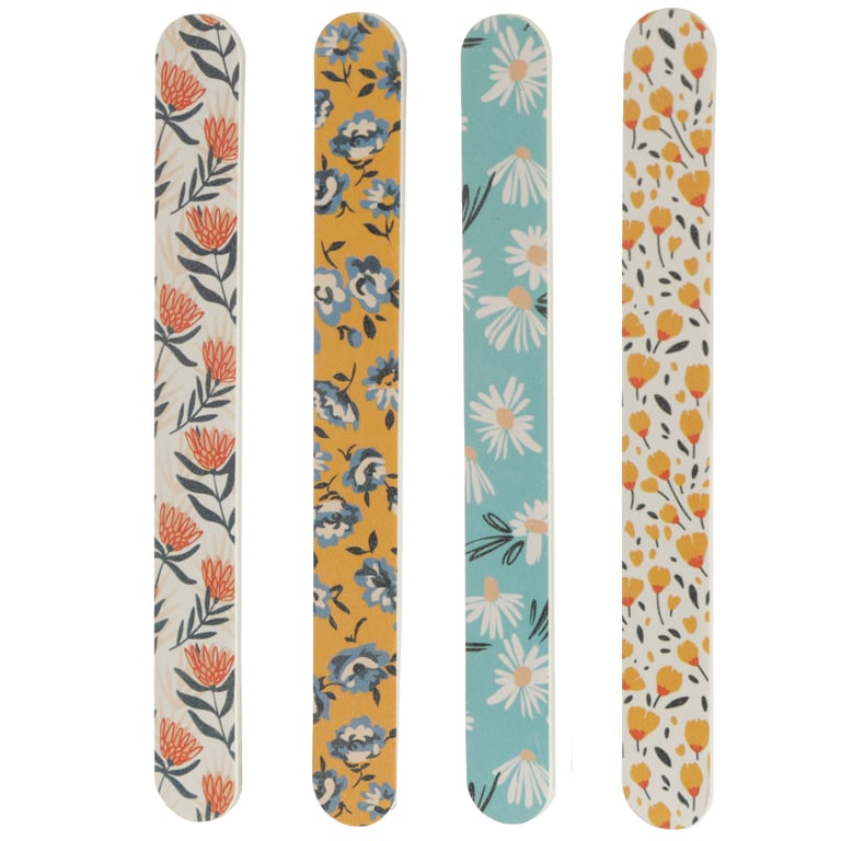 EVA Plastic Nail File - Pick of the Bunch Mix 2 Set (Paper & Polyproylene Files Included)