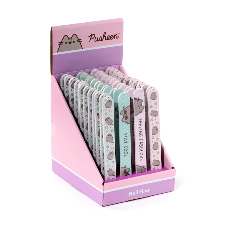 Pusheen Cat Nail File - EVA Plastic Grooming Tool