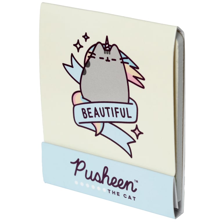 Pusheenicorn Nail File Matchbook - 6 Mini EVA Plastic Files