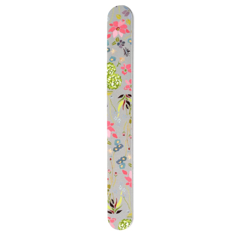 Julie Dodsworth Pink Floral EVA Plastic Nail File - Worldwide Licensed Beauty Tool