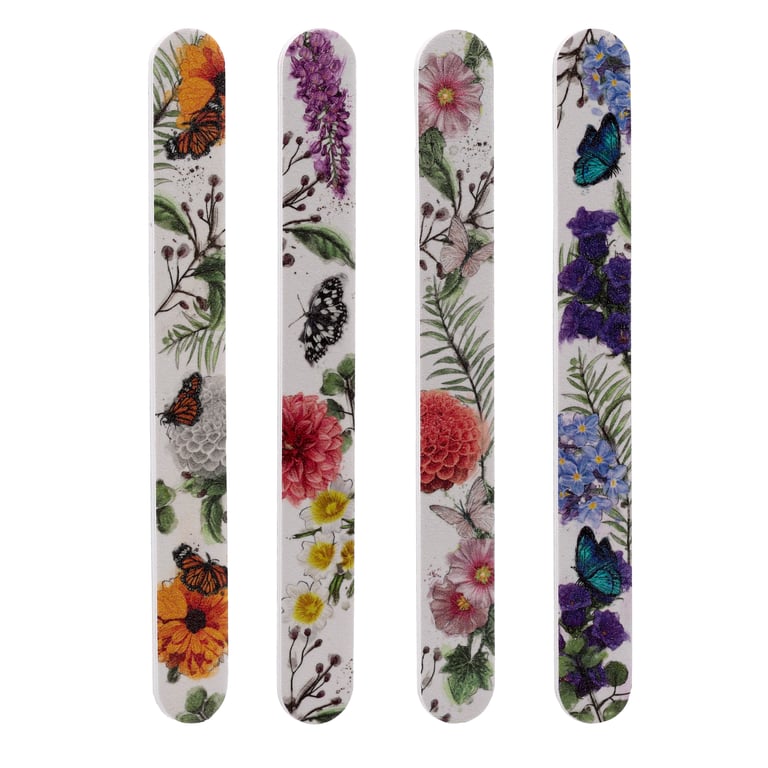 Butterfly Meadows EVA Plastic Nail File - Durable and Gentle Beauty Tool