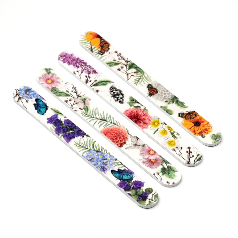 Butterfly Meadows EVA Plastic Nail File - Durable and Gentle Beauty Tool