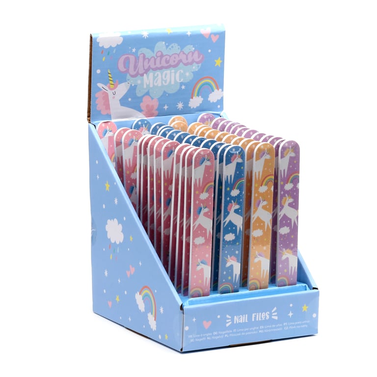 Unicorn Magic EVA Plastic Nail File - Durable Beauty Tool