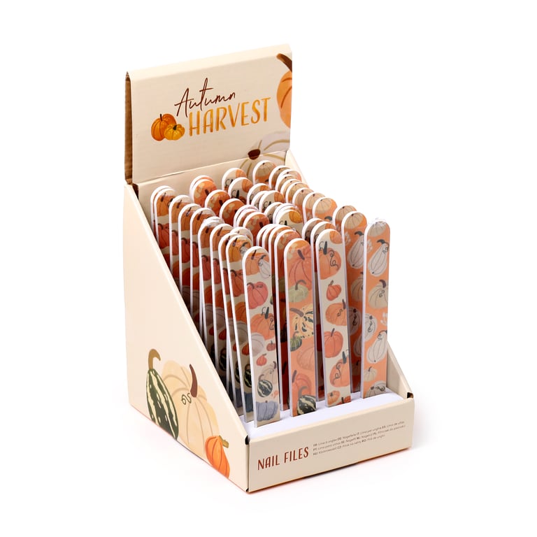 Autumn Harvest EVA Plastic Nail File - Durable Beauty Tool