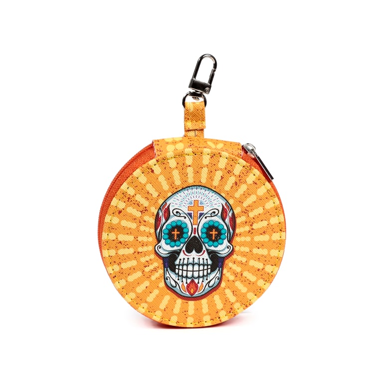 Polyurethane 5-Piece Round Manicure Set - Day of the Dead Home Beauty Tools