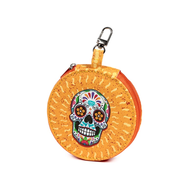 Polyurethane 5-Piece Round Manicure Set - Day of the Dead Home Beauty Tools