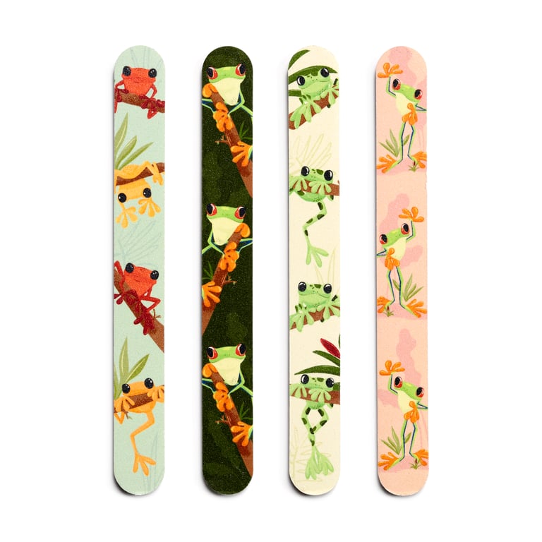 EVA Plastic Nail File - Tropical Fruits Design, Beauty Nail Care Tool