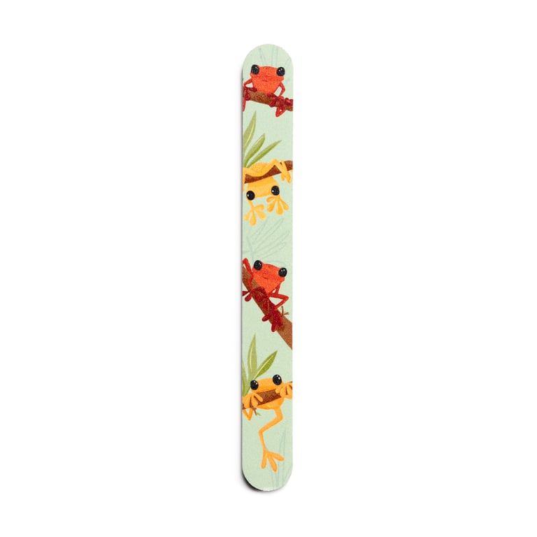 EVA Plastic Nail File - Tropical Fruits Design, Beauty Nail Care Tool