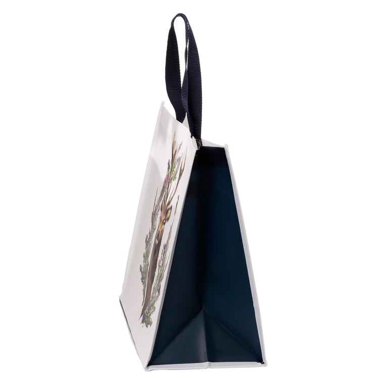Durable Reusable Wild Stag Shopping Bag - Laminated Polypropylene with Eco-Friendly Webbing Handles