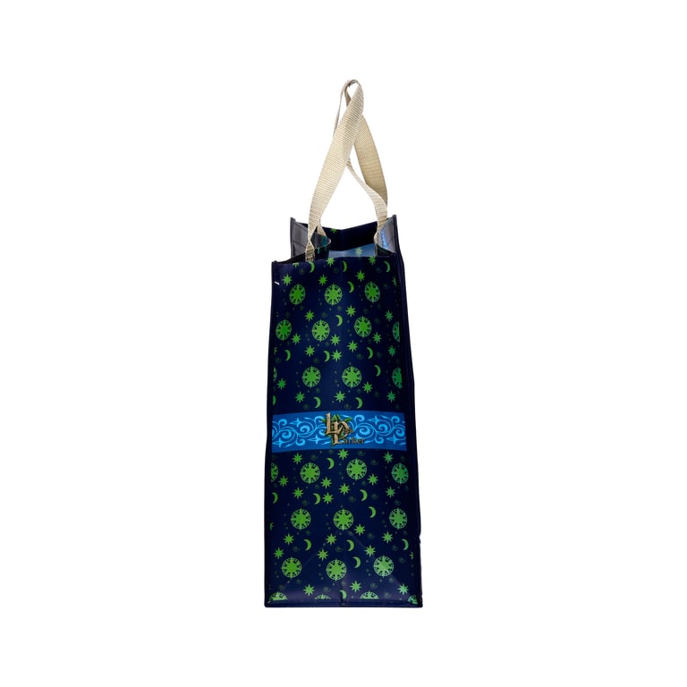 Lisa Parker Jekyll and Hyde Cats Reusable Shopping Bag - Durable Laminated Polypropylene Design with Easy Wipe Clean Handles