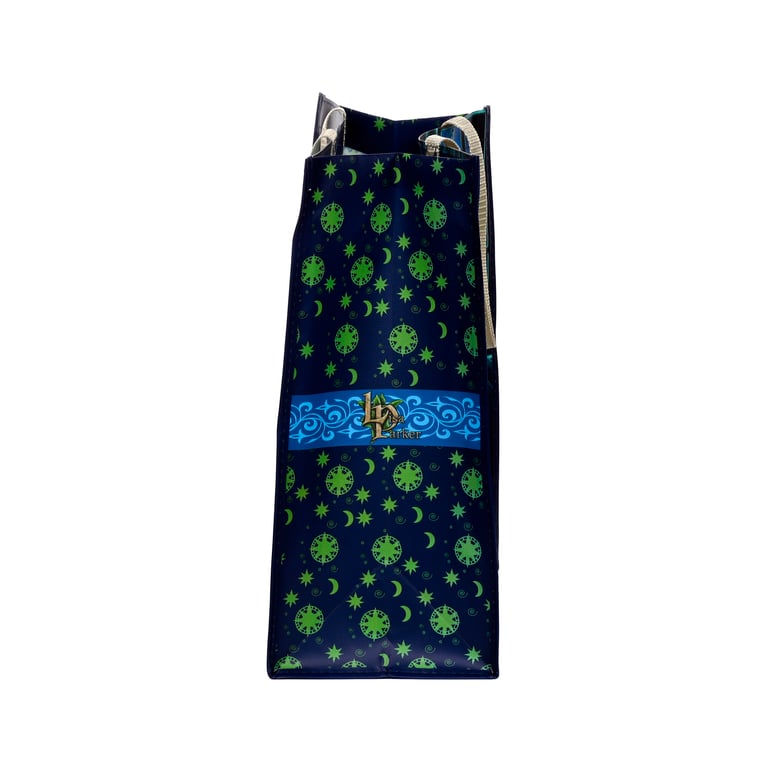Lisa Parker Jekyll and Hyde Cats Reusable Shopping Bag - Durable Laminated Polypropylene Design with Easy Wipe Clean Handles