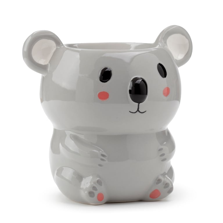 Ceramic Adoramals Koala Oil Burner - Dolomite, Tea Light Compatible Home Fragrance Diffuser