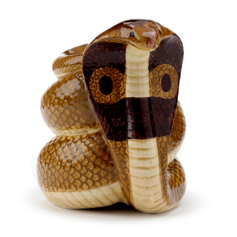 Ceramic Cobra Snake Oil Burner - Home Fragrance Diffuser