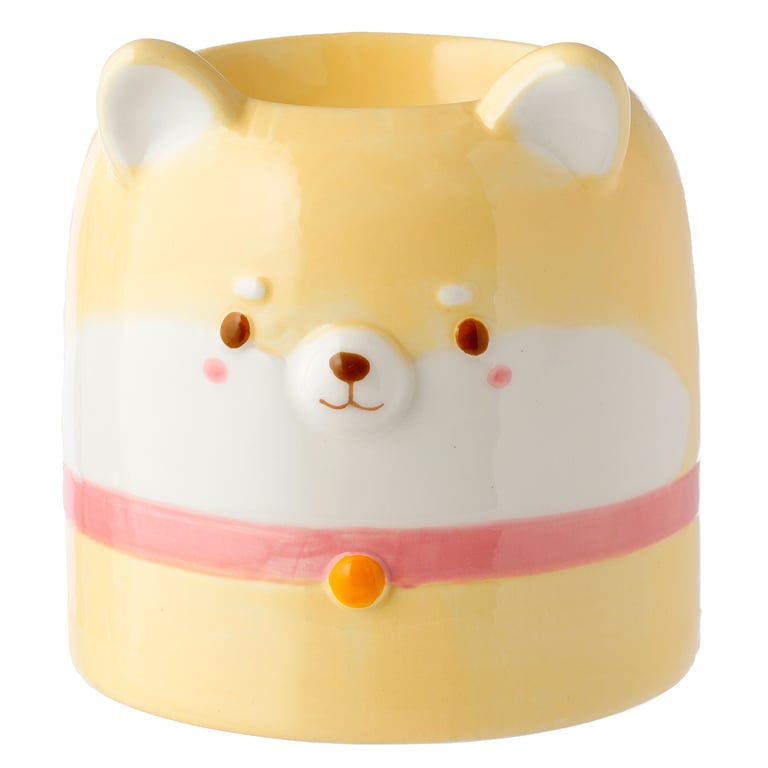 Dolomite Ceramic Shiba Inu Oil Burner - Home Fragrancing Essentials