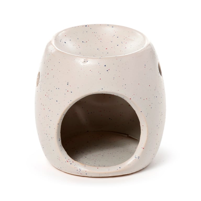 Ceramic Dolomite Oil Burner - Eden Stone Effect Home Fragrance Aromatherapy Tea Light Compatible