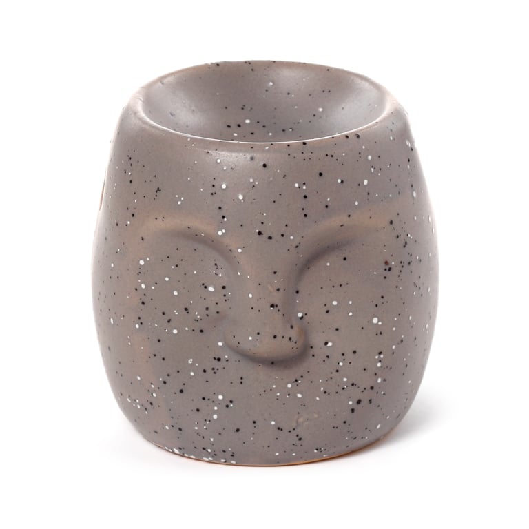 Ceramic Dolomite Oil Burner - Eden Stone Effect Home Fragrance Aromatherapy Tea Light Compatible