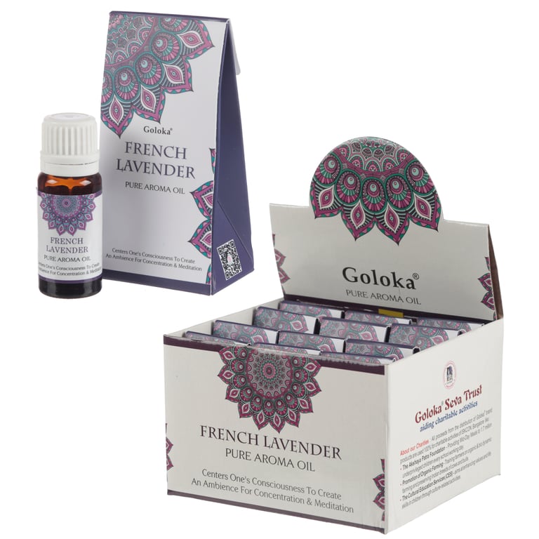 Goloka French Lavender Fragrance Oil - Vegan & Cruelty Free Aroma