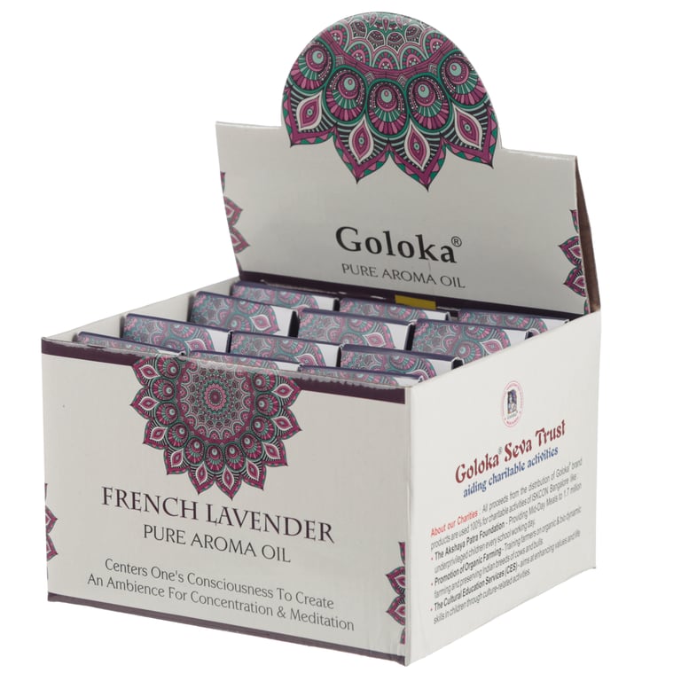 Goloka French Lavender Fragrance Oil - Vegan & Cruelty Free Aroma