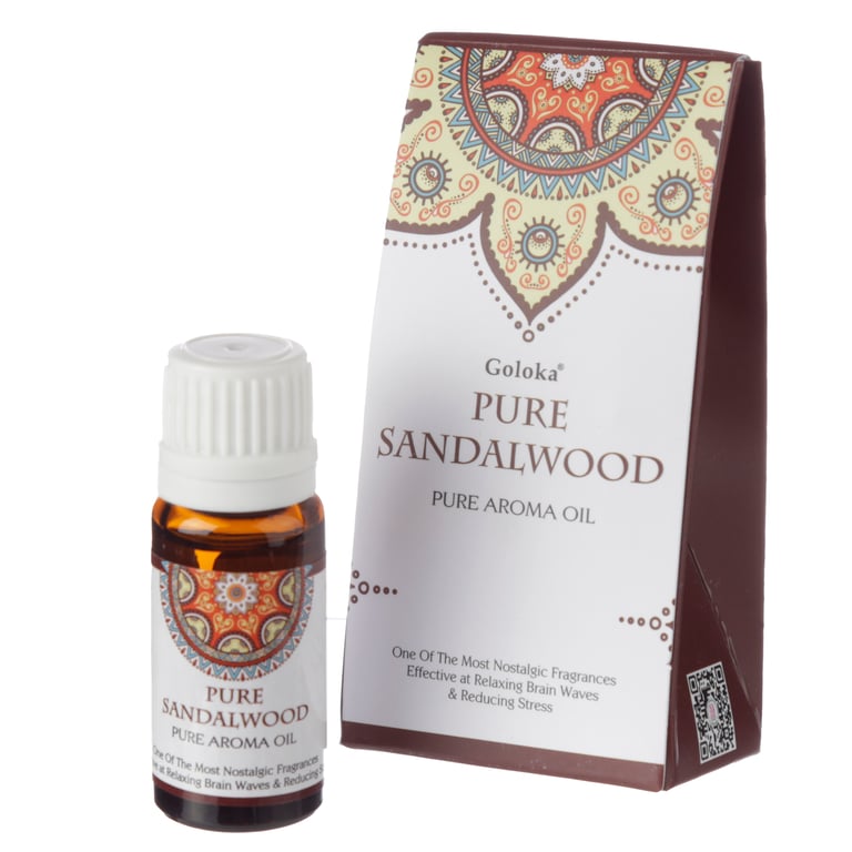 Goloka Sandalwood Fragrance Oil - Cruelty Free & Vegan 10ml