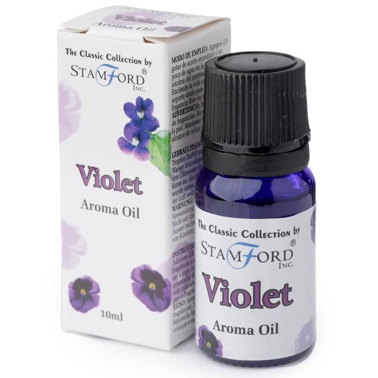 Stamford Aroma Oil - Cruelty Free Violet Fragrance, 10ml Vegan Essential Oil for Home Use