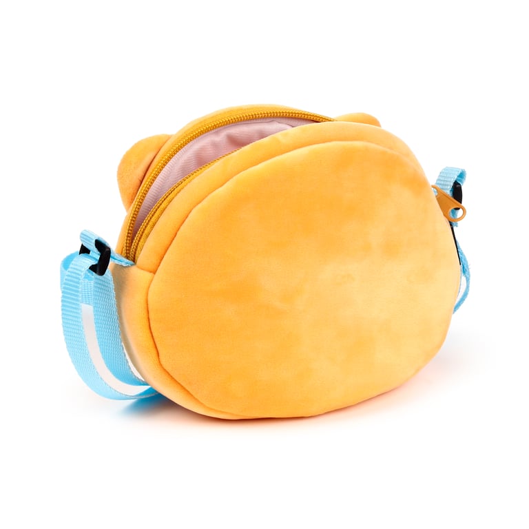 Adoramals Shuggs the Shiba Inu Plush Crossbody Bag - Adjustable Polyester Pet Accessory
