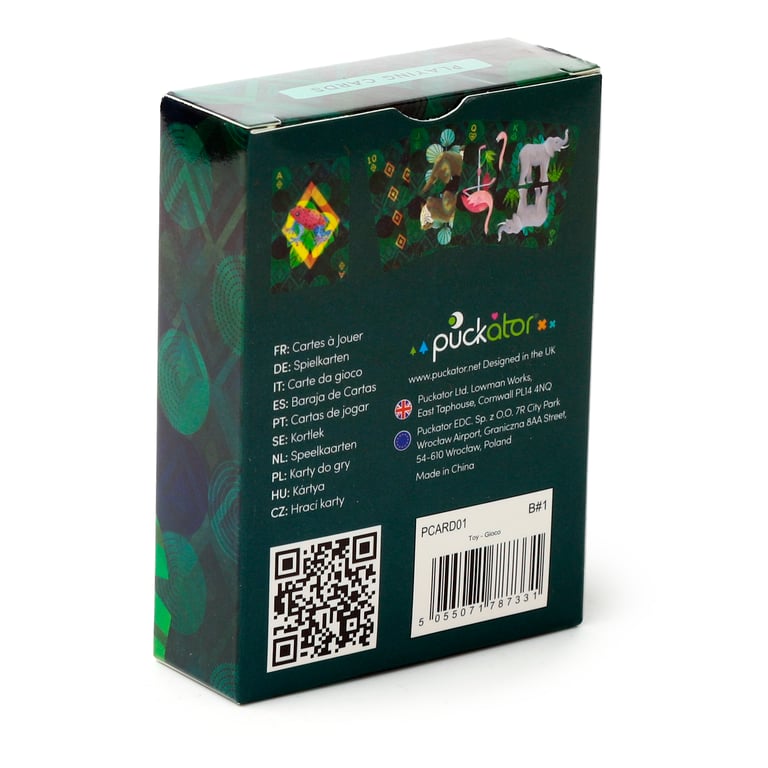 Animal Kingdom Standard Deck of Playing Cards - 52 Card Plus Jokers