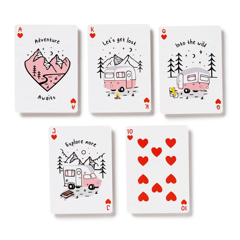 Standard Deck of Wildwood Caravan Playing Cards (52 2 Jokers)