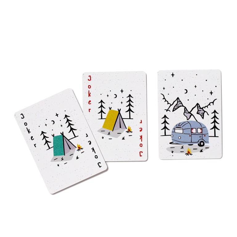 Standard Deck of Wildwood Caravan Playing Cards (52 2 Jokers)